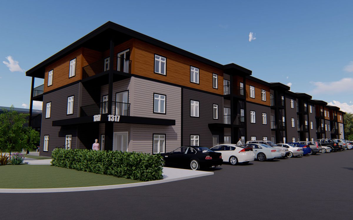 Construction Underway on Riverain Apartment in Dieppe